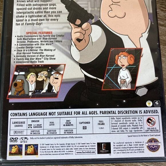 Family Guy Presents Blue Harvest (DVD, Standard Edition) English 02454349686120 - Picture 7 of 11